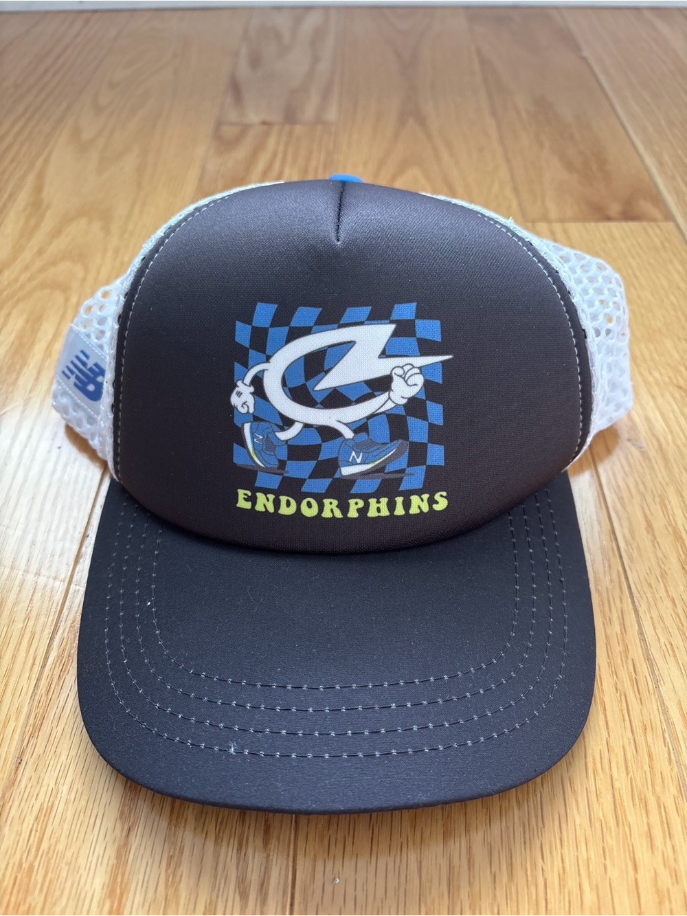 BRAND NEW Endorphins Run Club Blue Mesh Back Hat